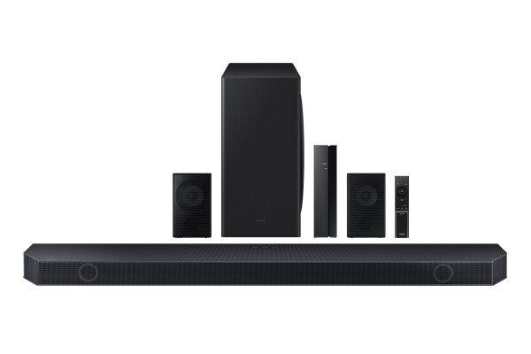 SAMSUNG Q-Series 9.1.2ch Wireless Dolby Atmos Soundbar + Rear Speakers w/ Q-Symphony HW-Q910D/ZA - 1