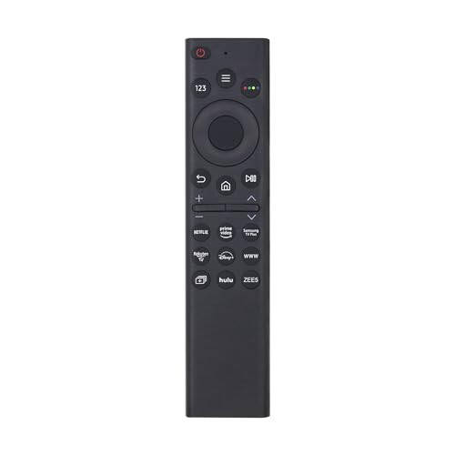 Samsung Smart TV LCD LED UHD QLED 4K HDR TVlari uchun yangi almashtiriladigan universal Samsung TV masofadan boshqarish pulti, Netflix, Samsung TV Plus, Rakuten TV uchun tez funktsiya tugmalari bilan - 8