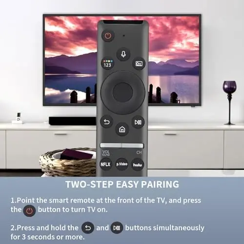 for Samsung-Smart-TV-Remote, Only Replacement for Samsung Smart TVs with Voice Control - 6