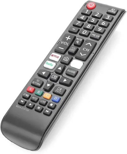 Samsung Smart TV uchun Gvirtue BN59-01315A masofadan boshqarish pulti, barcha Samsung LED QLED LCD 6/7/8/9 seriyali 4K UHD HDTV HDR tekis egri Smart TV uchun masofadan boshqarish pultini almashtirish, Netflix, Prime Video va Hulu tugmasi bilan - Gvirtue (1)