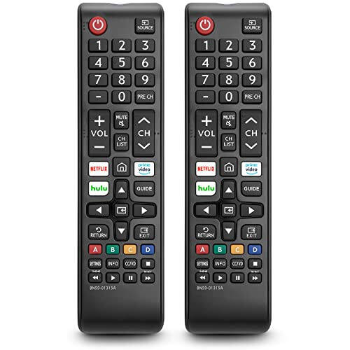 (2 Pack) Universal for Samsung Smart TV Remote Control Replacement - 1