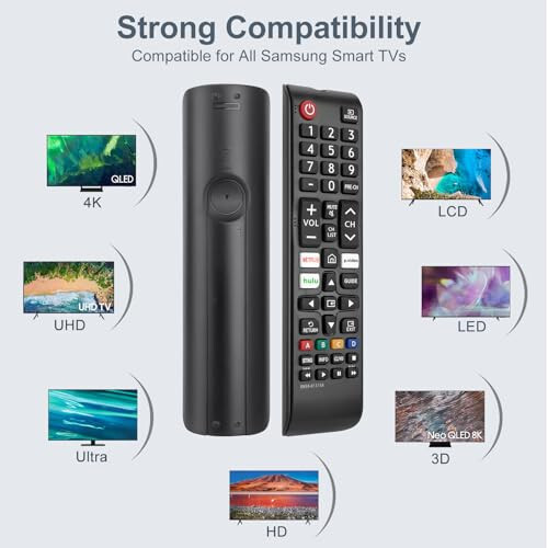Samsung Smart TV uchun universal masofaviy boshqaruv almashtirish (2 ta to'plamda) - 6