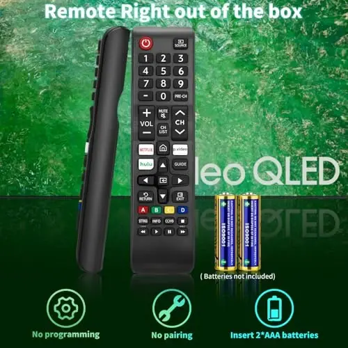 for Samsung-Smart -TV-Remote-Control-Replacement,Universal for All Samsung Frame Curved QLED TVs - 4