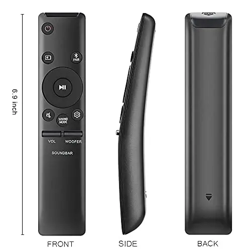 for Samsung Sound Bar Remote, Replacement for Samsung Soundbar Home Theater Audio Surround Sound Speaker System(AH59-02767A) 