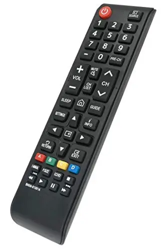 Samsung TV N5300 NU6900 NU7100 NU7300 seriyali UN32N5300 UN32M4500 UN43NU6900 UN55NU6900 UN65NU6900 UN40NU7100 UN43NU7100 UN49NU7100 UN50NU7100 UN55NU7100 modellari uchun yangi BN59-01301A almashtirilgan masofadan boshqarish pulti - VINABTY (1)