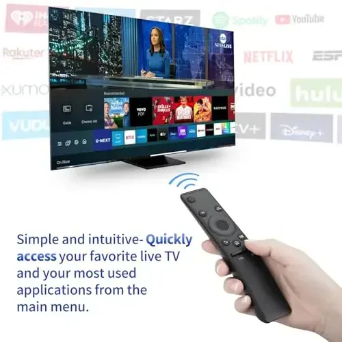 Universal for Samsung-TV-Remote-Control Replacement,Compatible with All Samsung Smart Frame Curved QLED TVs - 4