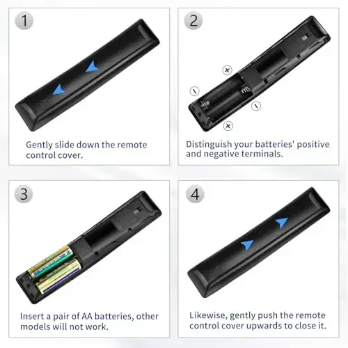 Universal for Samsung-TV-Remote-Control Replacement,Compatible with All Samsung Smart Frame Curved QLED TVs - 5
