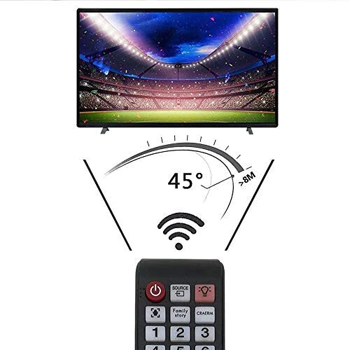 Universal Remote Control fits for All Samsung LED HDTV Smart TV with NetflixModazoneButton and Samsung Backlit Remote - No Setup Needed - 8