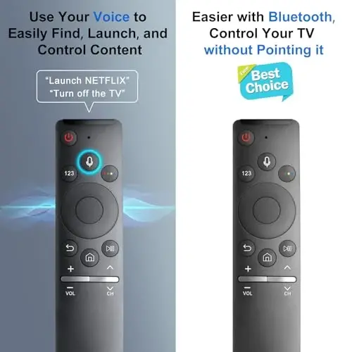 Voice Replacement for Samsung TV Remote, New Upgraded BN59-1266A for Samsung Smart TV Remote with Voice Function - 5