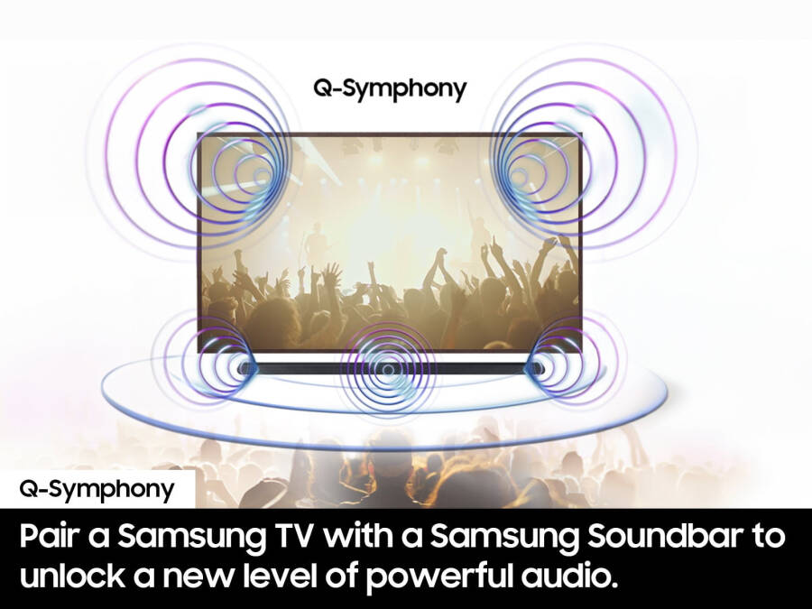 SAMSUNG Ultra ince 3.1 ch Kablosuz Dolby ATMOS Soundbar Q-Symphony Özelliğiyle HW-S700D - 7