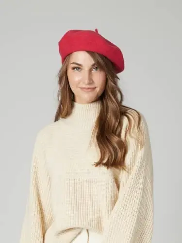 San Diego Hat Company Women's Wool Beret - SAN (1)