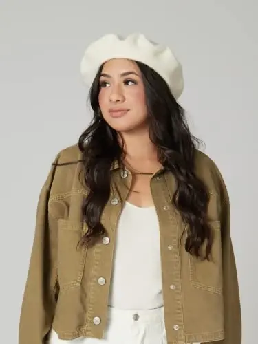 San Diego Hat Company Women's Wool Beret - SAN DIEGO HAT CO. (1)
