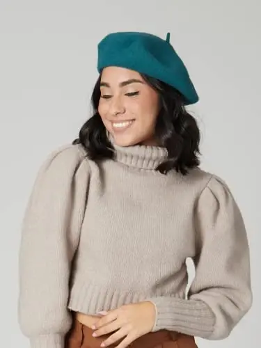 San Diego Hat Company Women's Wool Beret - 2