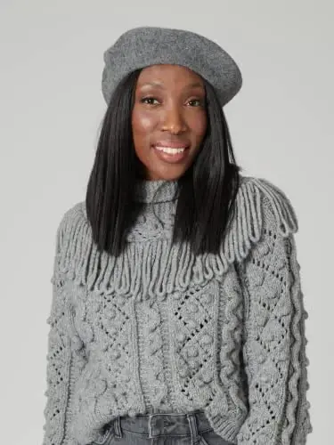 San Diego Hat Company Women's Wool Beret - MODAZONE (1)