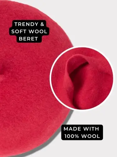 San Diego Hat Company Women's Wool Beret - 4