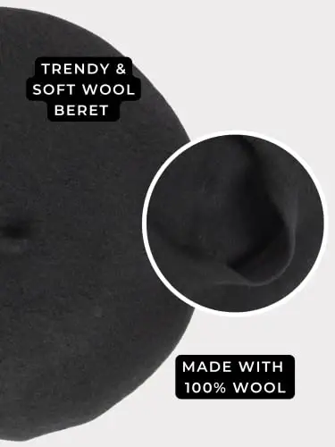 San Diego Hat Company Women's Wool Beret - 4