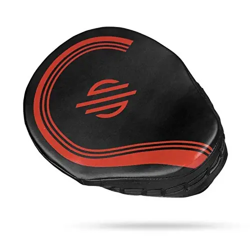 Sanabul Core Series Изогнутые боксерские маты для MMA, боксерские лапы для боевых искусств, муай-тай, кикбоксинга, MMA маты - 3