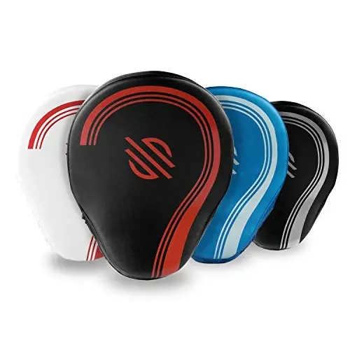 Sanabul Core Series Curved Boxing MMA Strike Pads Boxing Punching Mitts for Martial Arts Muay Thai Kickboxing MMA Pads 