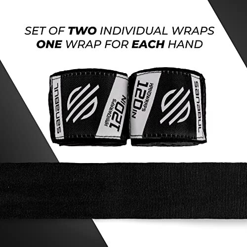 Sanabul Elastic 120 Inch Boxing Hand Wraps | Kickboxing Handwraps for Boxing Gloves for Men, Women, and Kids | Muay Thai MMA Hand Wraps - 10