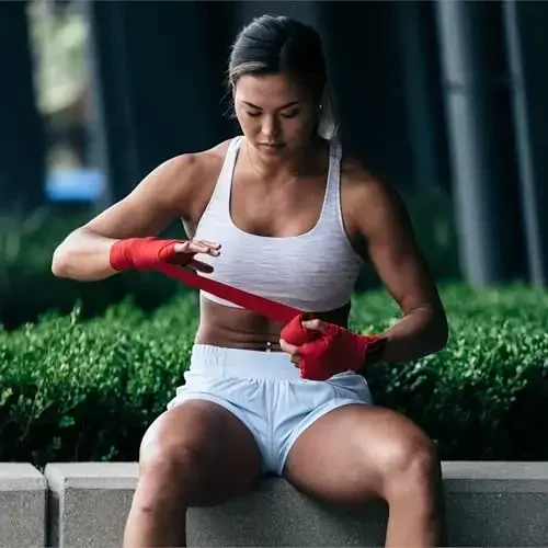 Sanabul Elastic 120 inch Boxing Hand Wraps Kickboxing Handwraps for Boxing Gloves for Men, Women, and Kids Muay Thai MMA Hand Wraps - 5