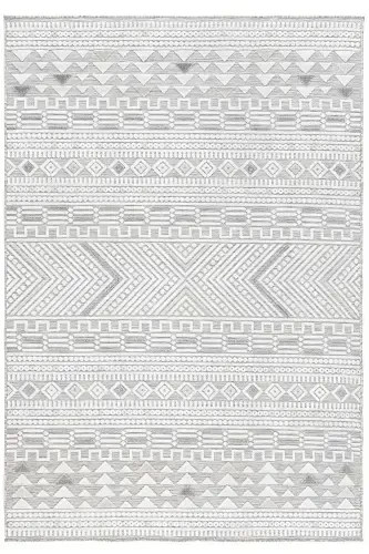 Sand Gri Anthracite Foldable Easy-to-Clean Carpet 65550a-Gray Anthracite - 3