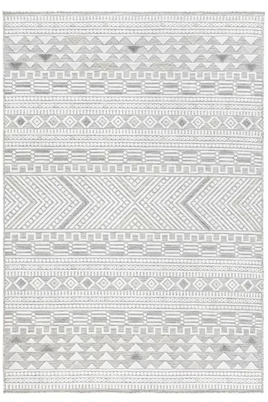 Sand Gri Anthracite Foldable Easy-to-Clean Carpet 65550a-Gray Anthracite - 3