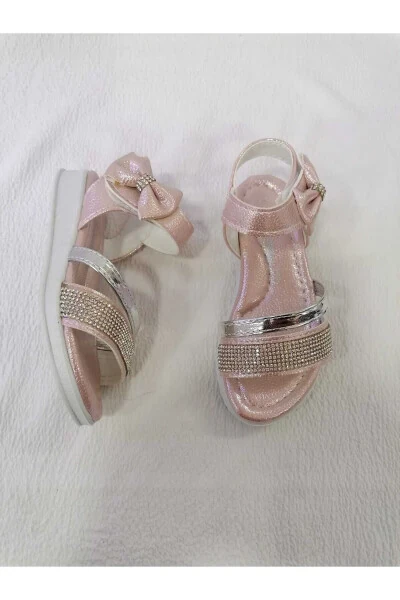 Сандалии для девочек с каменной подошвой и подкладкой - ÖZGÜR KIDS (1)