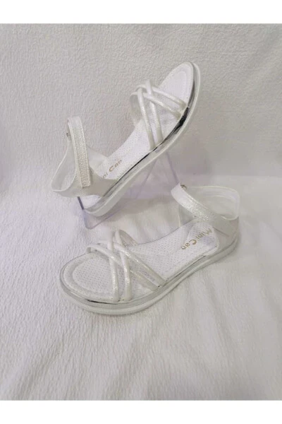 Сандалии для девочек с тонким ремешком и мягкой подошвой - ÖZGÜR KIDS (1)