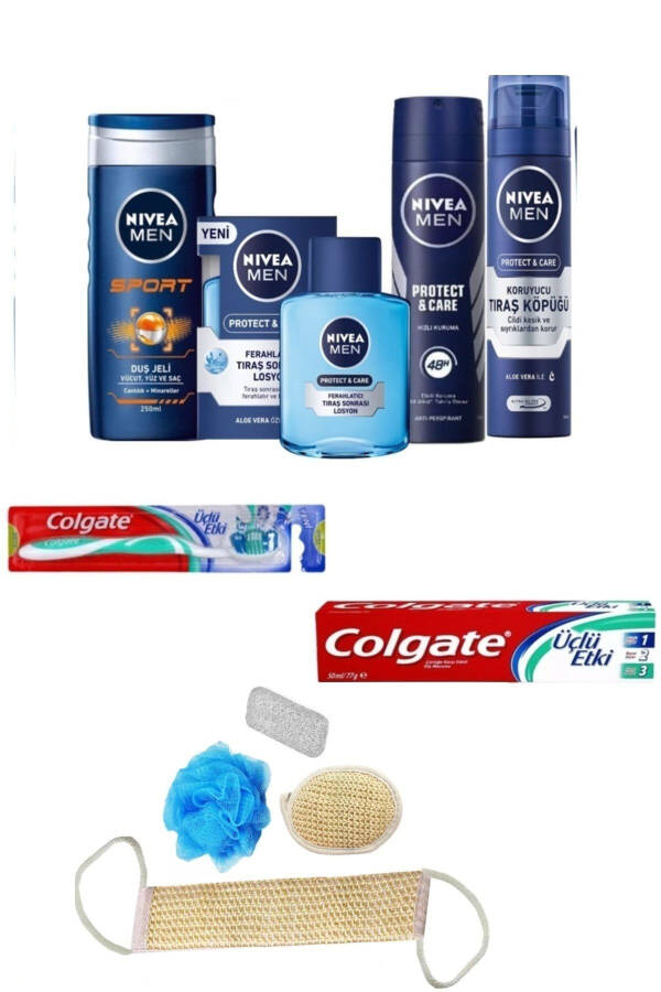 Sandıksız Erkek Bakım Ürünleri Cilt Bakım Seti +damat Bohça Seti - 1