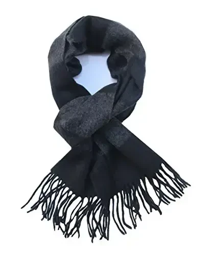 Lucky Leaf Women Men Winter Luxury Cozy Wool Warm Tartan Checked Plaid Wrap Scarf - 5