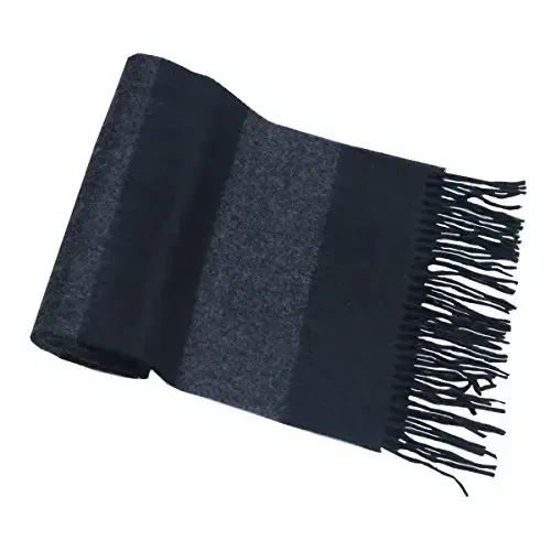 Lucky Leaf Women Men Winter Luxury Cozy Wool Warm Tartan Checked Plaid Wrap Scarf - MODAZONE (1)