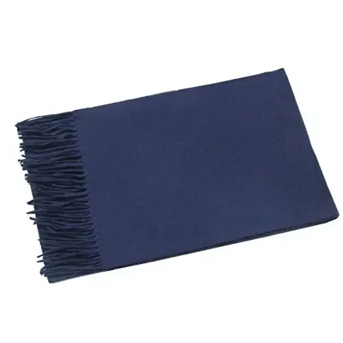 Lucky Leaf Women Men Winter Luxury Cozy Wool Warm Tartan Checked Plaid Wrap Scarf - 3