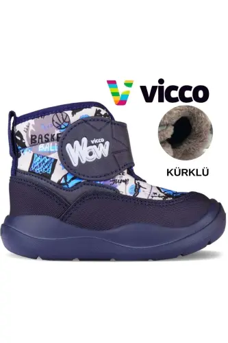 SANTO NAVY BLUE CHILD BOOT - 1