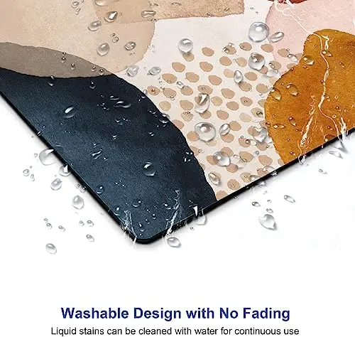 SANWUMIAN Mouse Pad, Modern Abstract Marble Mousepad, Cute Mouse Mat Waterproof Non-Slip Rubber Base Mouse Pads for Office Laptop Computer - 5