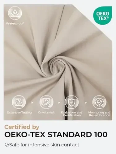 SaphiRose Women's Water-Resistant Trench Coat Double-Breasted Long Peacoat with Removable Hood - 3