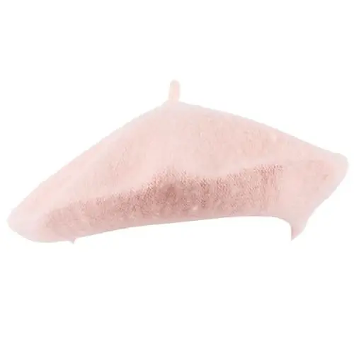 Hat To Socks Wool Blend French Beret for Men and Women in Plain Colours - 1