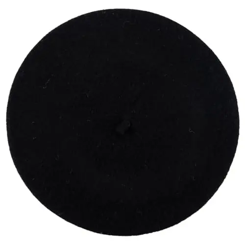 Hat To Socks Wool Blend French Beret for Men and Women in Plain Colours - HAT TO SOCKS (1)