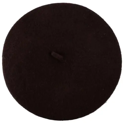 Hat To Socks Wool Blend French Beret for Men and Women in Plain Colours - 2