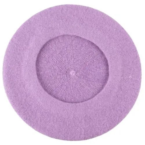 Hat To Socks Wool Blend French Beret for Men and Women in Plain Colours - 3