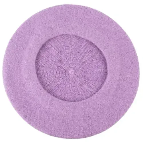 Hat To Socks Wool Blend French Beret for Men and Women in Plain Colours - 3