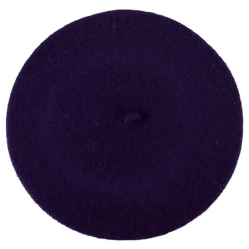 Hat To Socks Wool Blend French Beret for Men and Women in Plain Colours - HAT TO SOCKS (1)