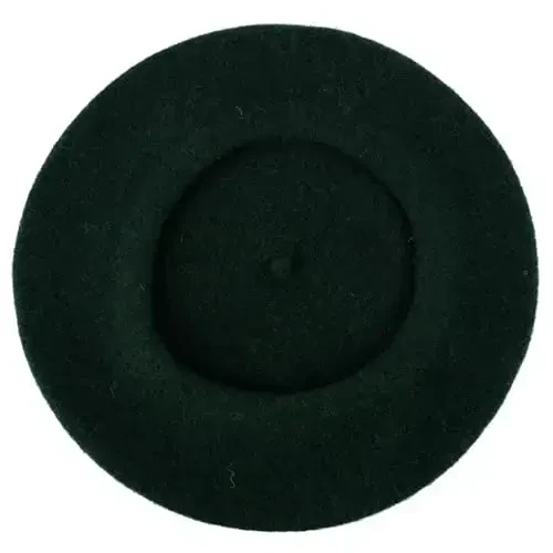 Hat To Socks Wool Blend French Beret for Men and Women in Plain Colours - 3