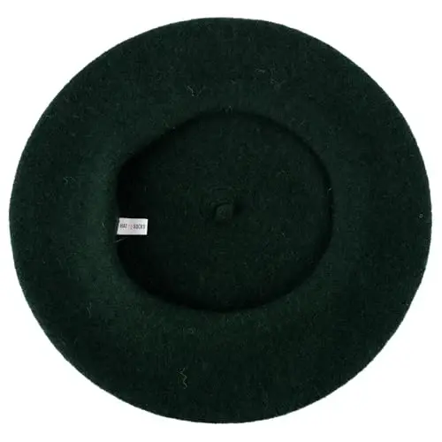 Hat To Socks Wool Blend French Beret for Men and Women in Plain Colours - 4