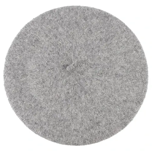 Hat To Socks Wool Blend French Beret for Men and Women in Plain Colours - 2