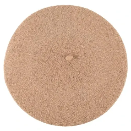 Hat To Socks Wool Blend French Beret for Men and Women in Plain Colours - 2