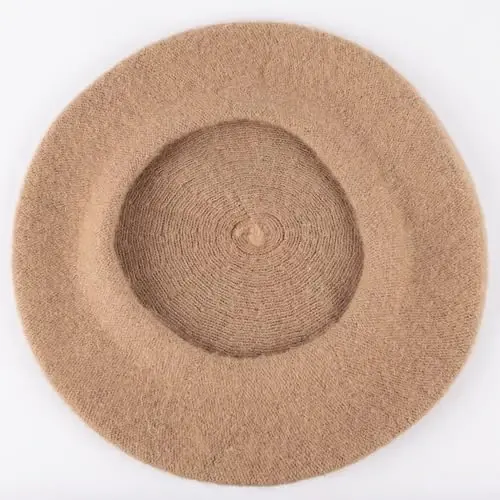 Hat To Socks Wool Blend French Beret for Men and Women in Plain Colours - 3