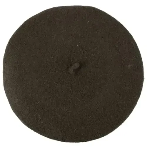 Hat To Socks Wool Blend French Beret for Men and Women in Plain Colours - 2