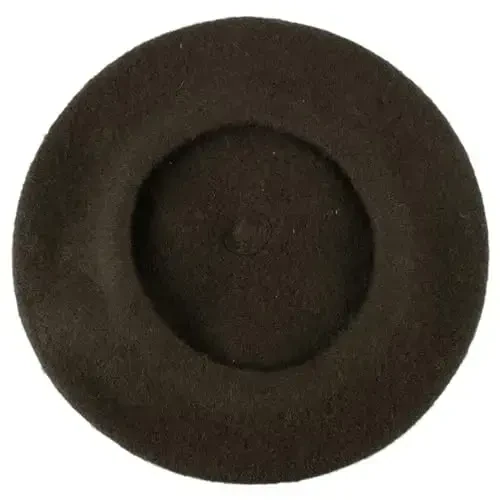 Hat To Socks Wool Blend French Beret for Men and Women in Plain Colours - 3