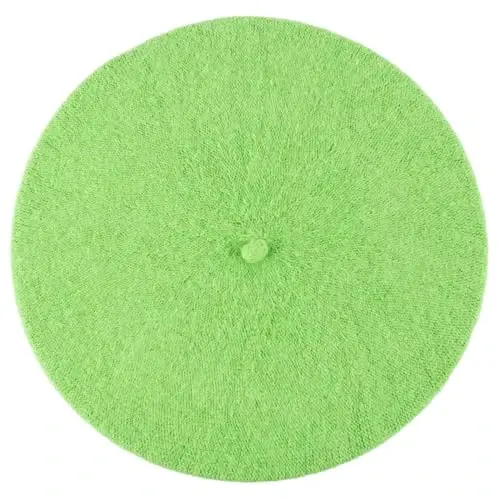 Hat To Socks Wool Blend French Beret for Men and Women in Plain Colours - HAT TO SOCKS (1)