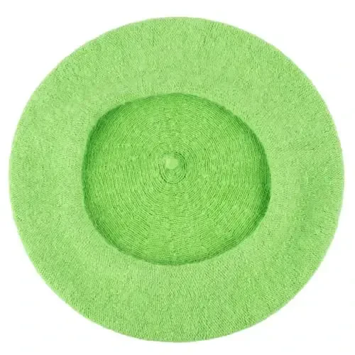 Hat To Socks Wool Blend French Beret for Men and Women in Plain Colours - 3